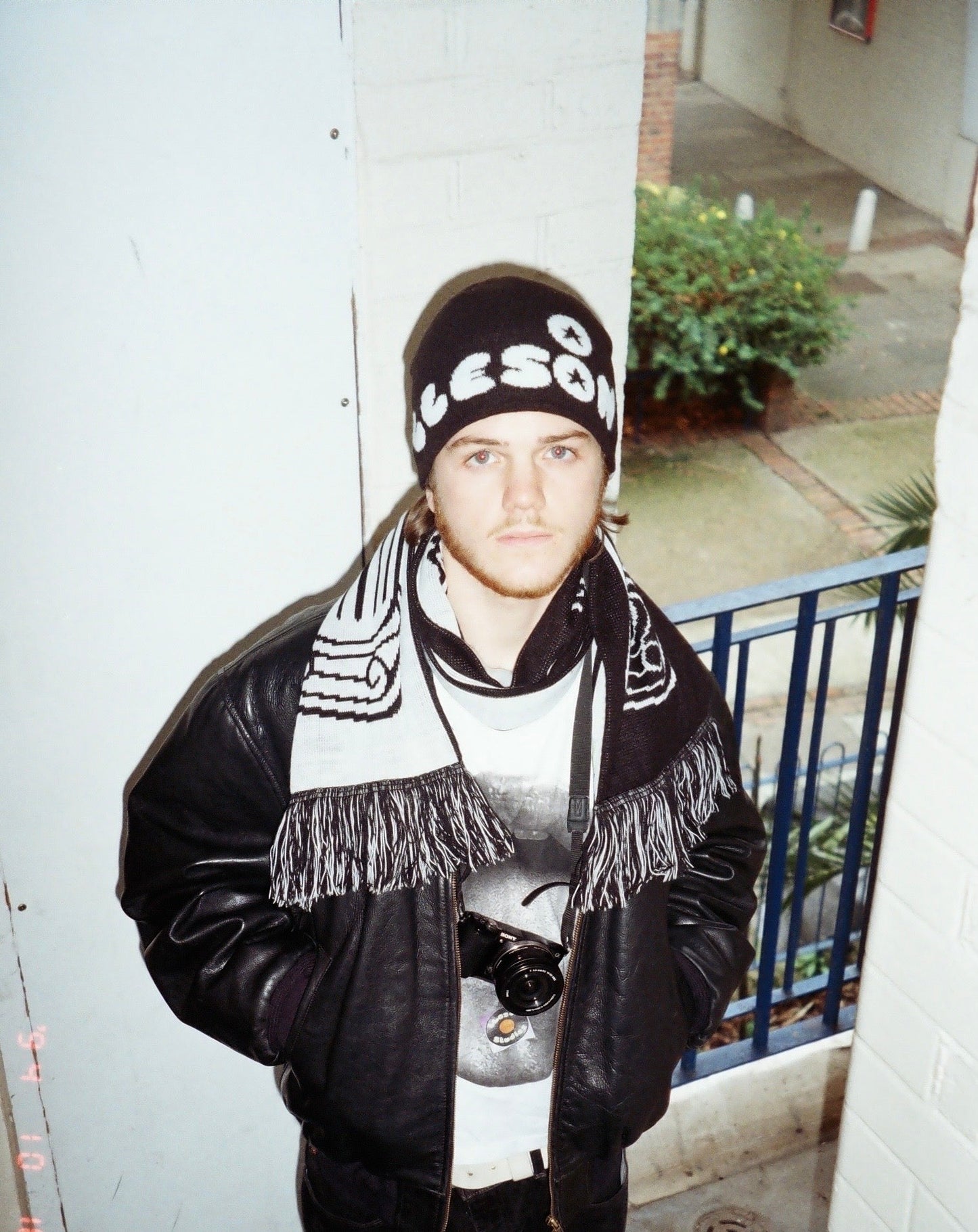‘Learnt My LLeson’ Hat (Black + White)