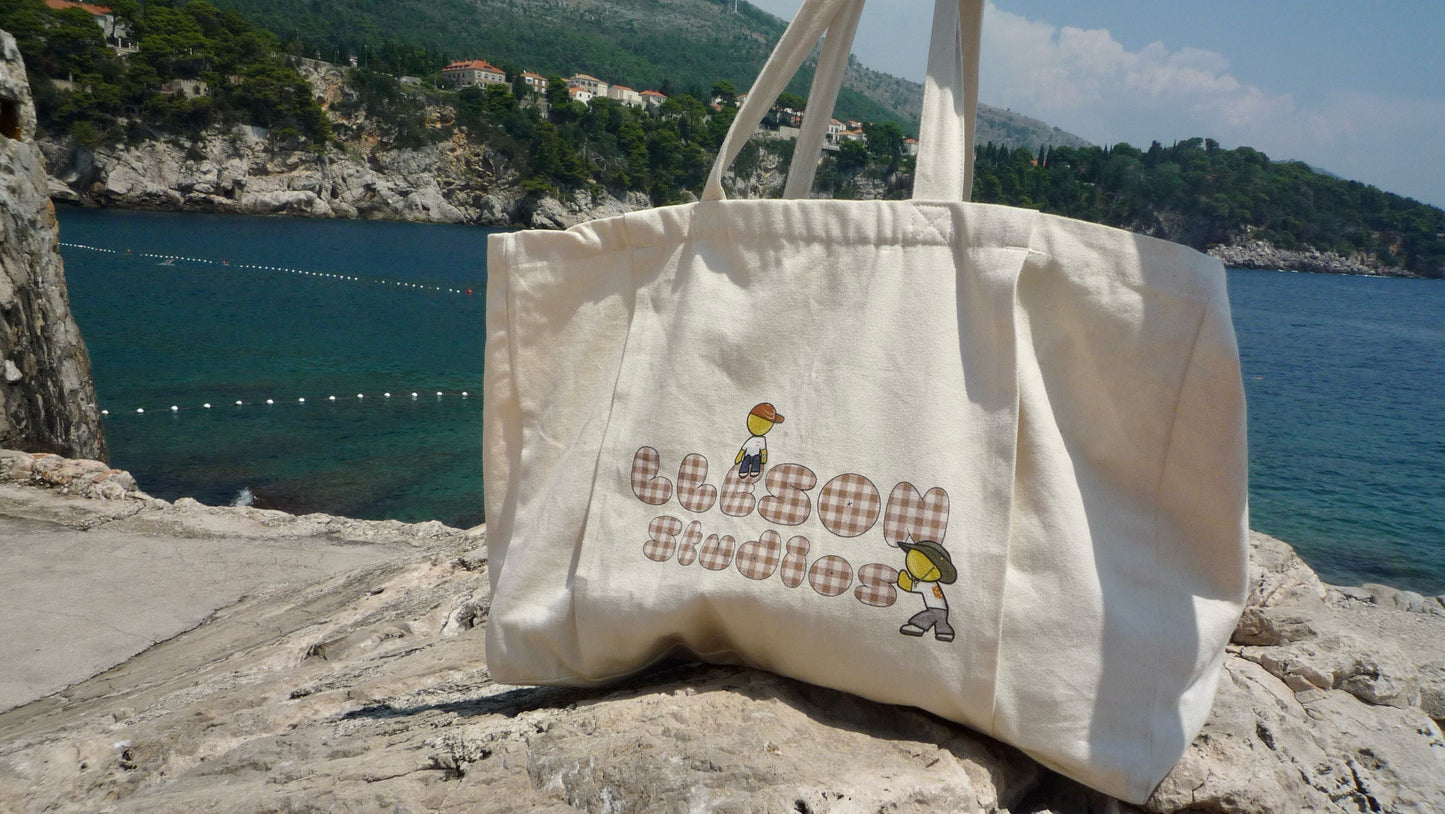 ‘LLeson Beach’ Tote Bag