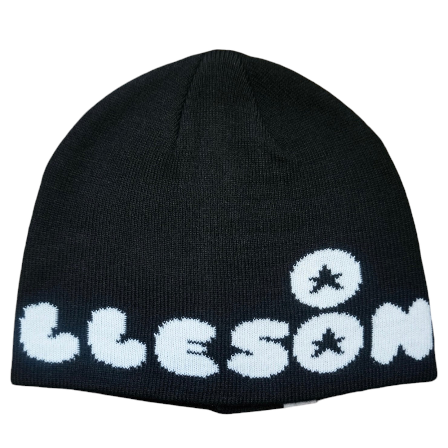 ‘Learnt My LLeson’ Hat (Black + White)