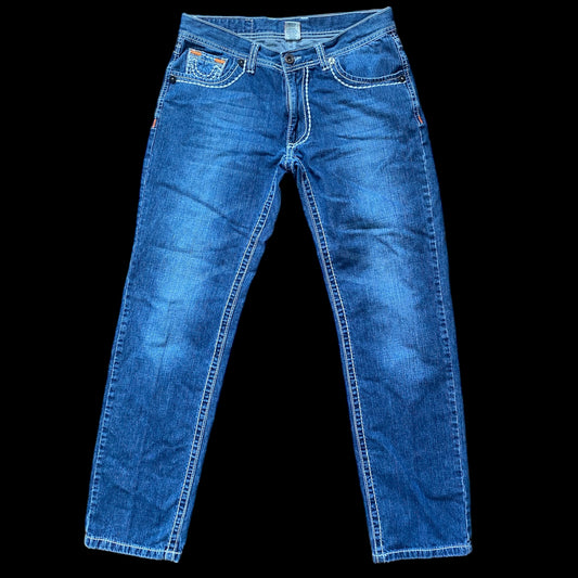 True Religion Contrast Stitch Jeans