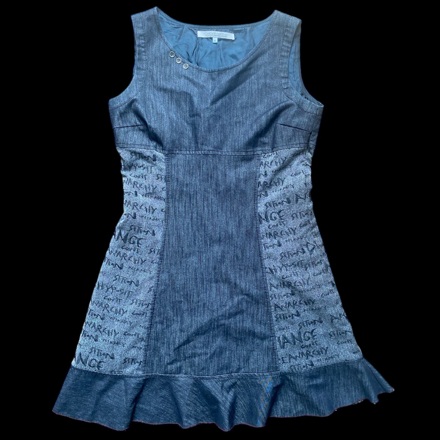 CoCo Menthe Denim Dress