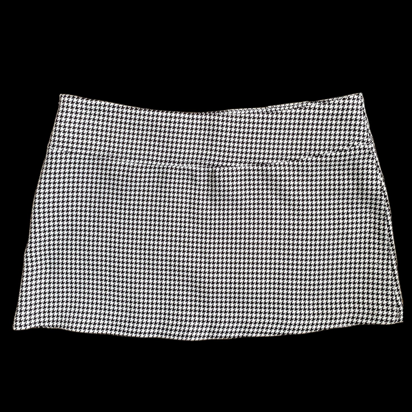 Houndstooth Mini Skirt