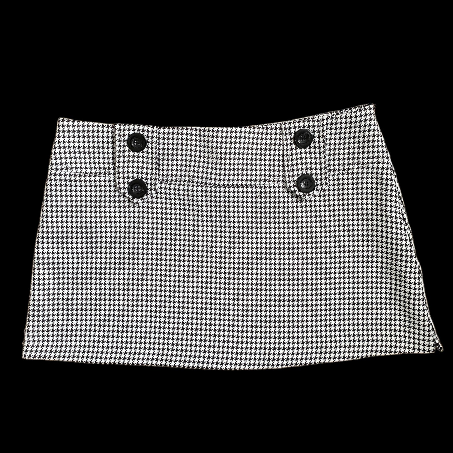 Houndstooth Mini Skirt