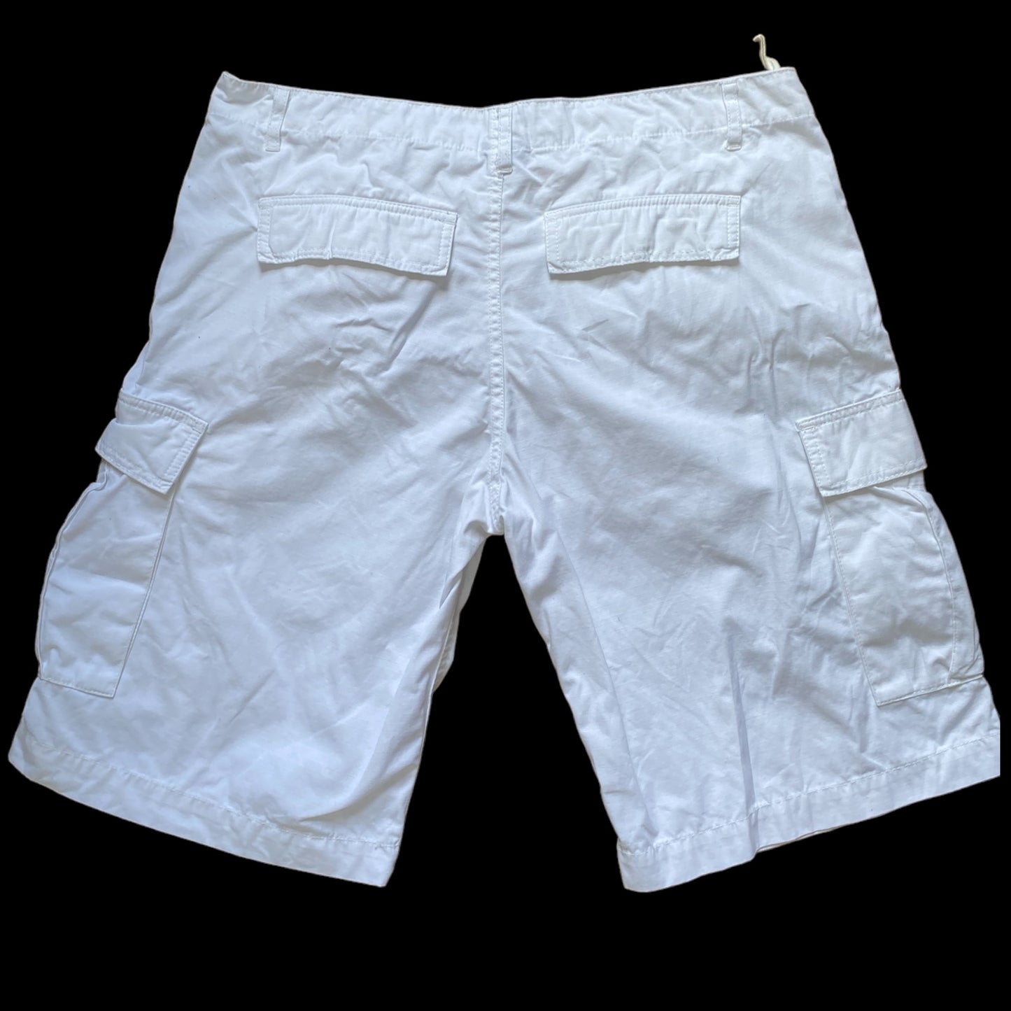 Bench White Cargo Shorts