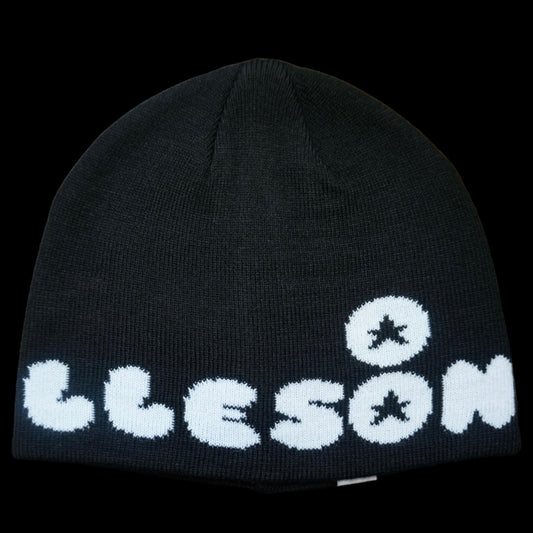 ‘Learnt My LLeson’ Hat (Black + White)